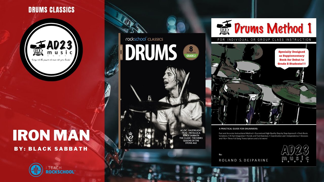Iron Man | Drums Classics Grade 2