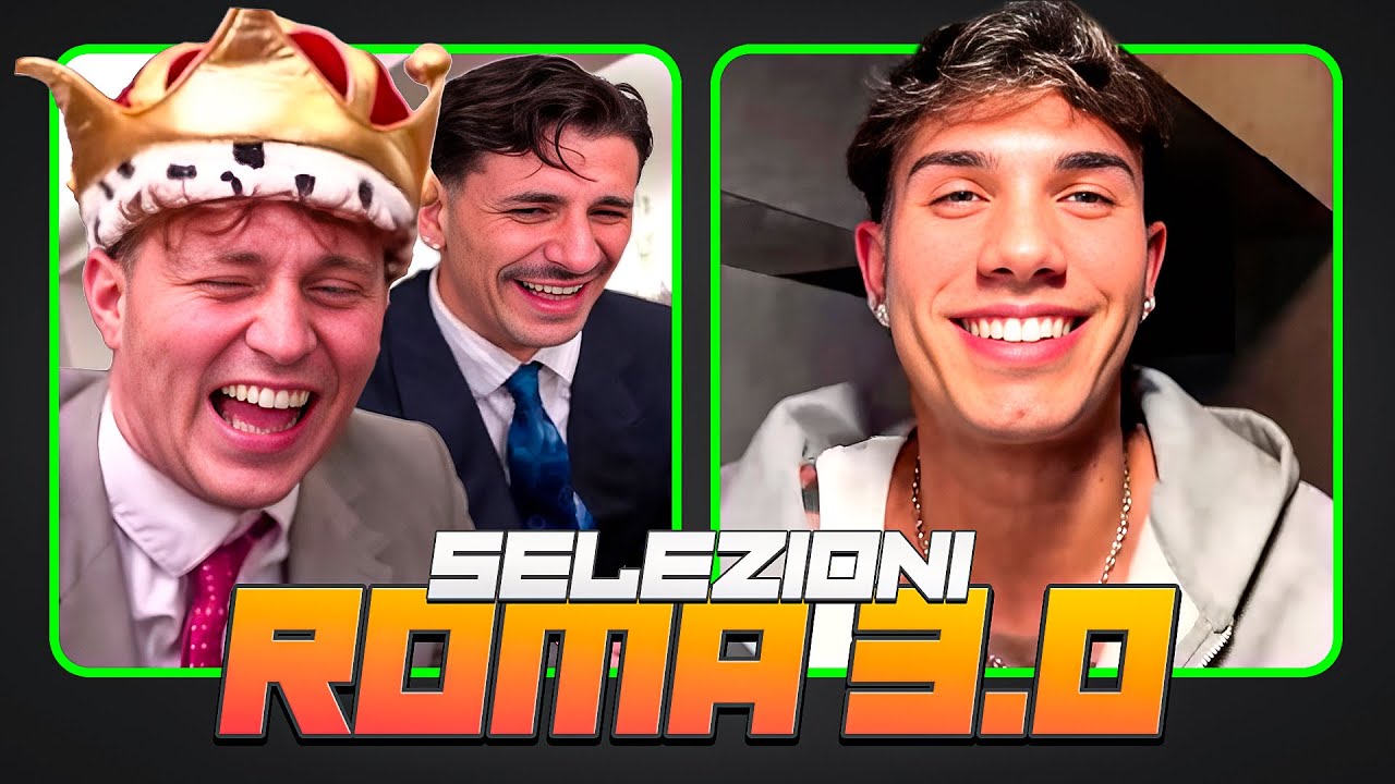 😂Portiamo UNO SCONOSCIUTO a ROMA Con Noi! [SELEZIONI ROMA 3.0]