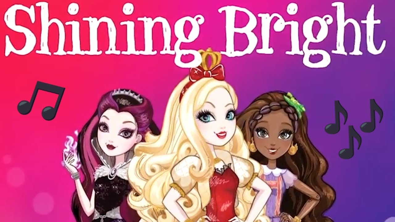 Ever After High💖🎵👑Power Princess Shining Bright - Lyric Video💖🎵👑Ever After High Music Video