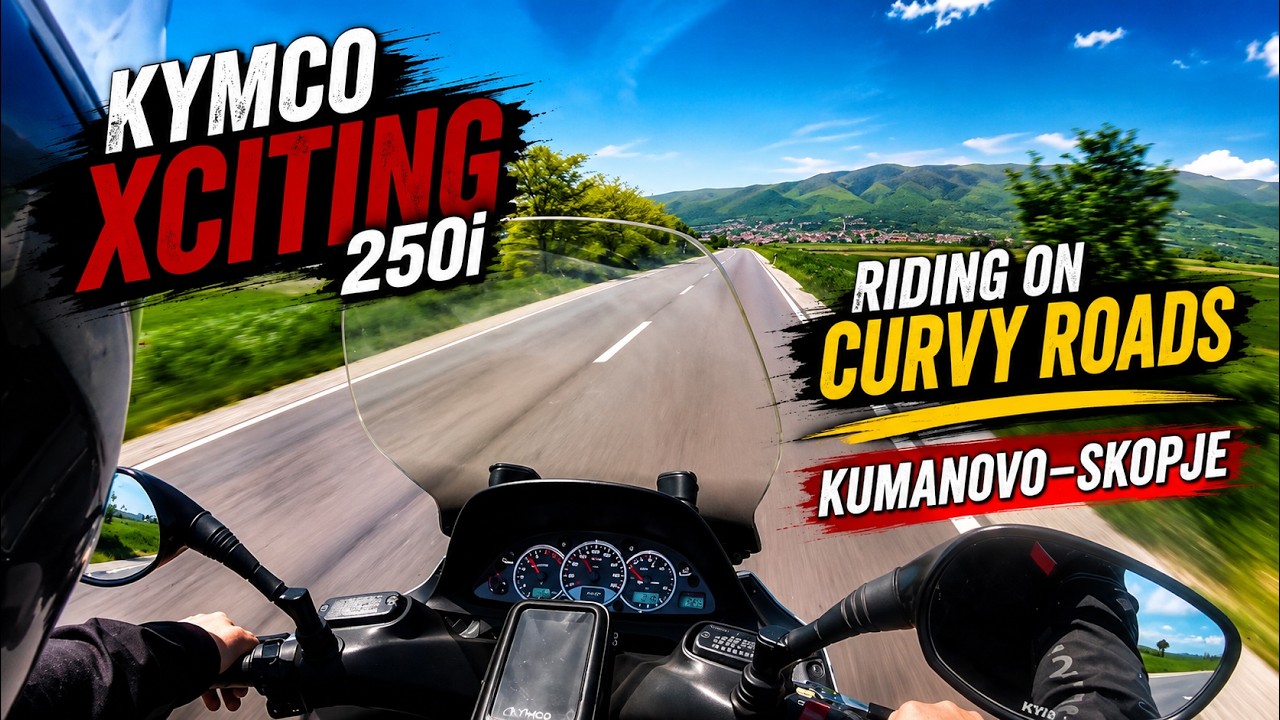 Kymco Xciting 250i | Riding Around (30km)