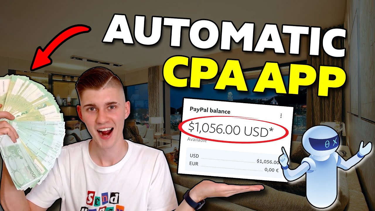 $1,000 A Week On AUTOPILOT With A FREE CPA App | CPA Marketing Method For Beginners 2022