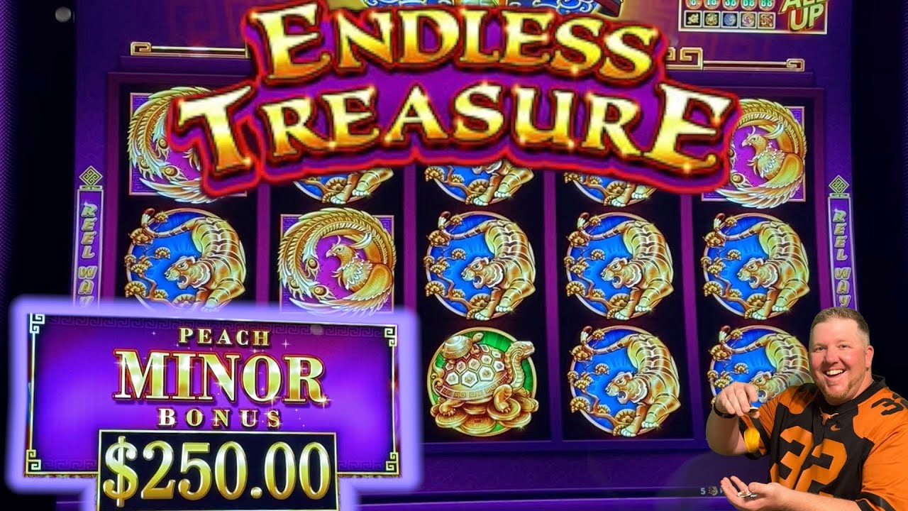$8.80-$17.60 BETS on Endless Treasure | Awesome Progressive WINS!