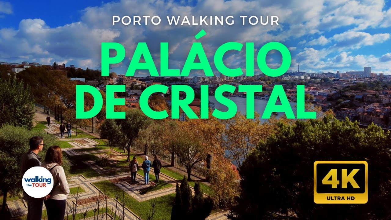 Jardins do Palácio de Cristal Porto Walking Tour 4K Portugal