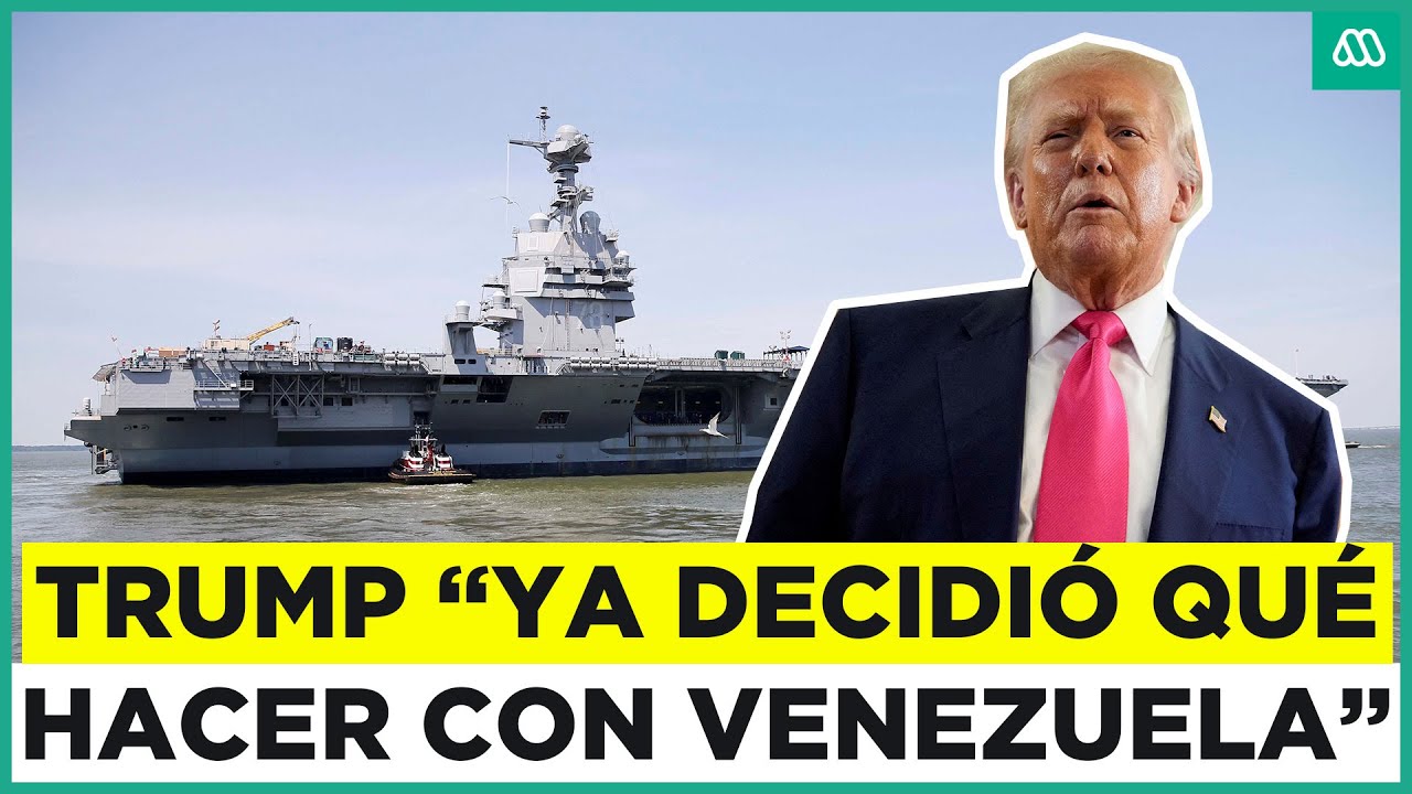 Arribó el portaaviones más grande del mundo: Trump dice que 