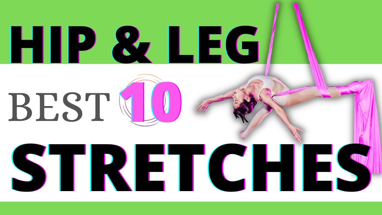 Aerial Fitness Stretch HIP & LEG / Hoop Silks Hammock Yoga