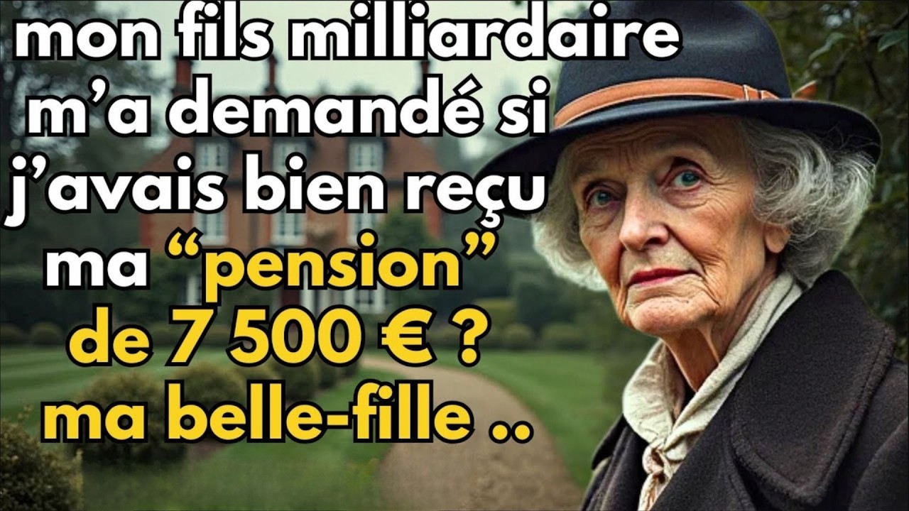 Histoire Vraie de Grand-mère à Pau👵💔Mon fils milliardaire m’a demandé si j’avais bien reçu ma ..?