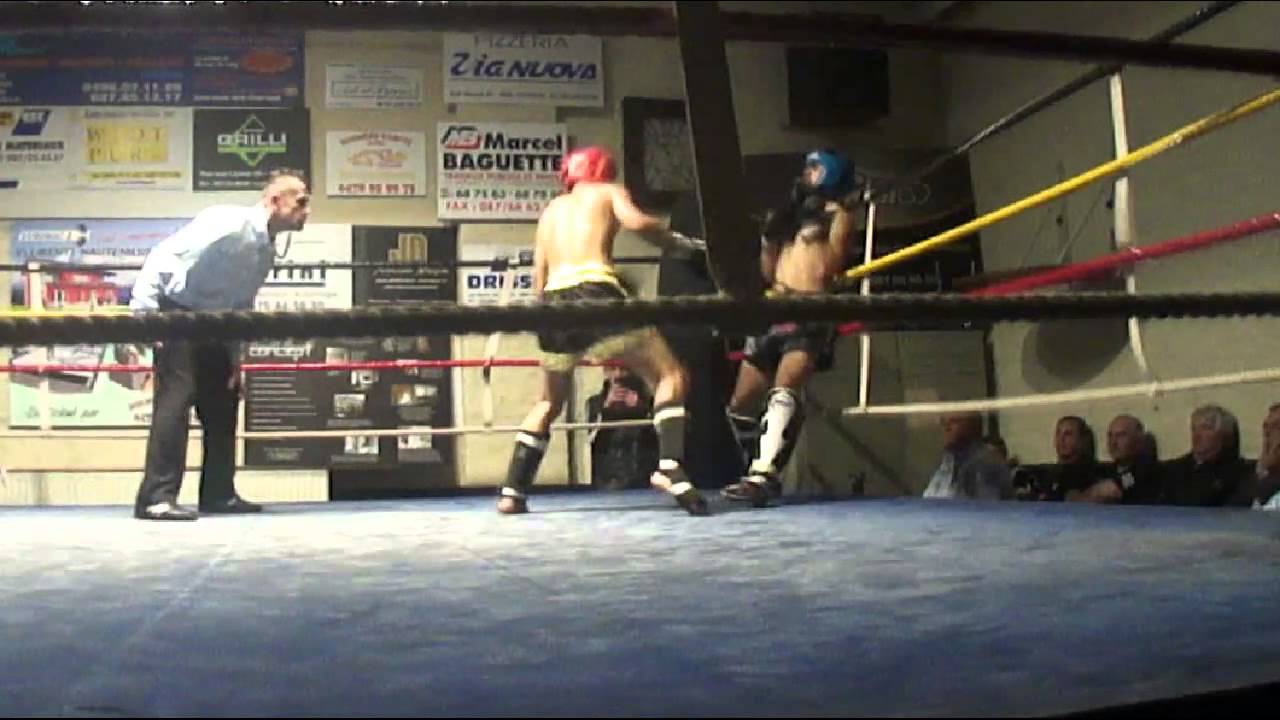 premier combat K-1 amateur (pour fightoff)