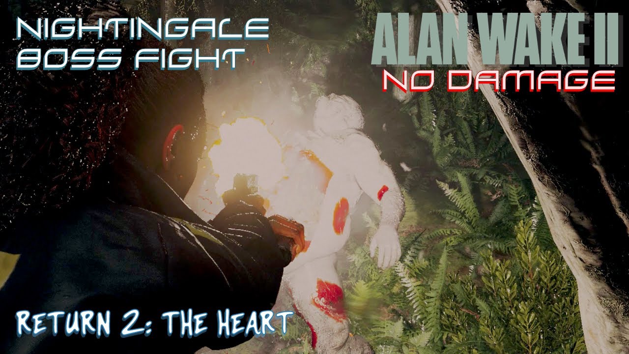 Alan Wake 2 - Nightingale Fight (No Damage)