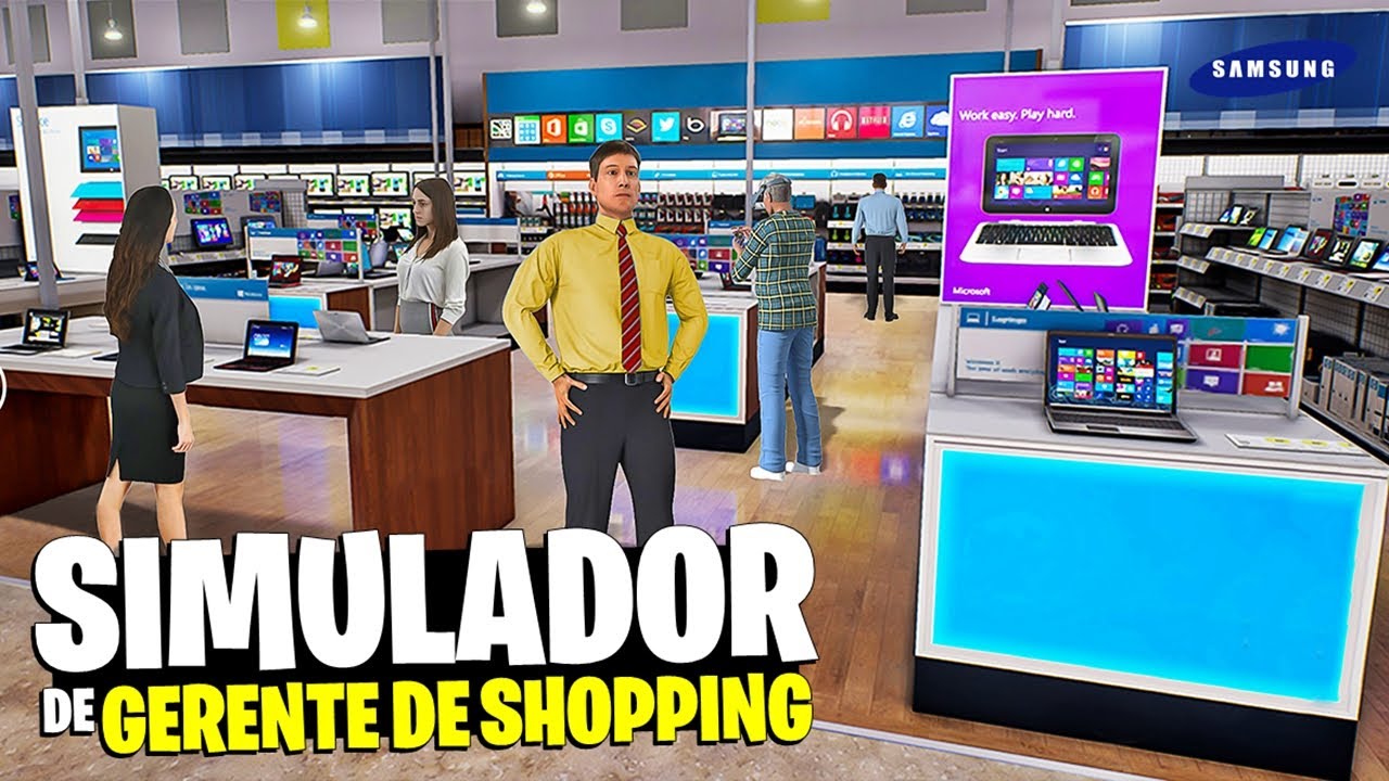 🔴AO VIVO🔴 FARMANDO GRANA e MELHORANDO NOSSO SHOPPING! - Jogando Mall Simulator + OUTRO GAME &aacute;s 21h