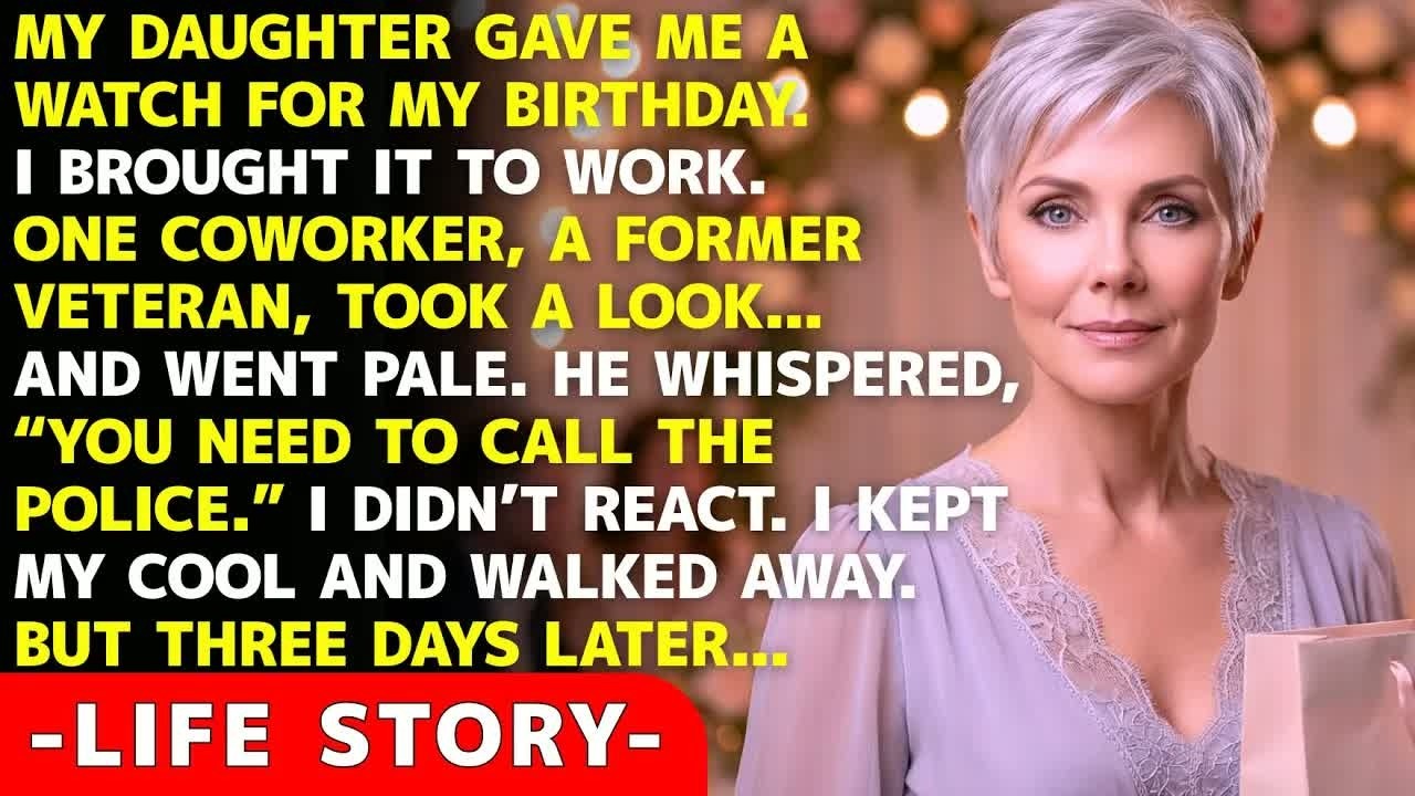 For My Birthday, My Daughter Handed Me a Watch—Two Days Later, the Police Knocked and I Realized It