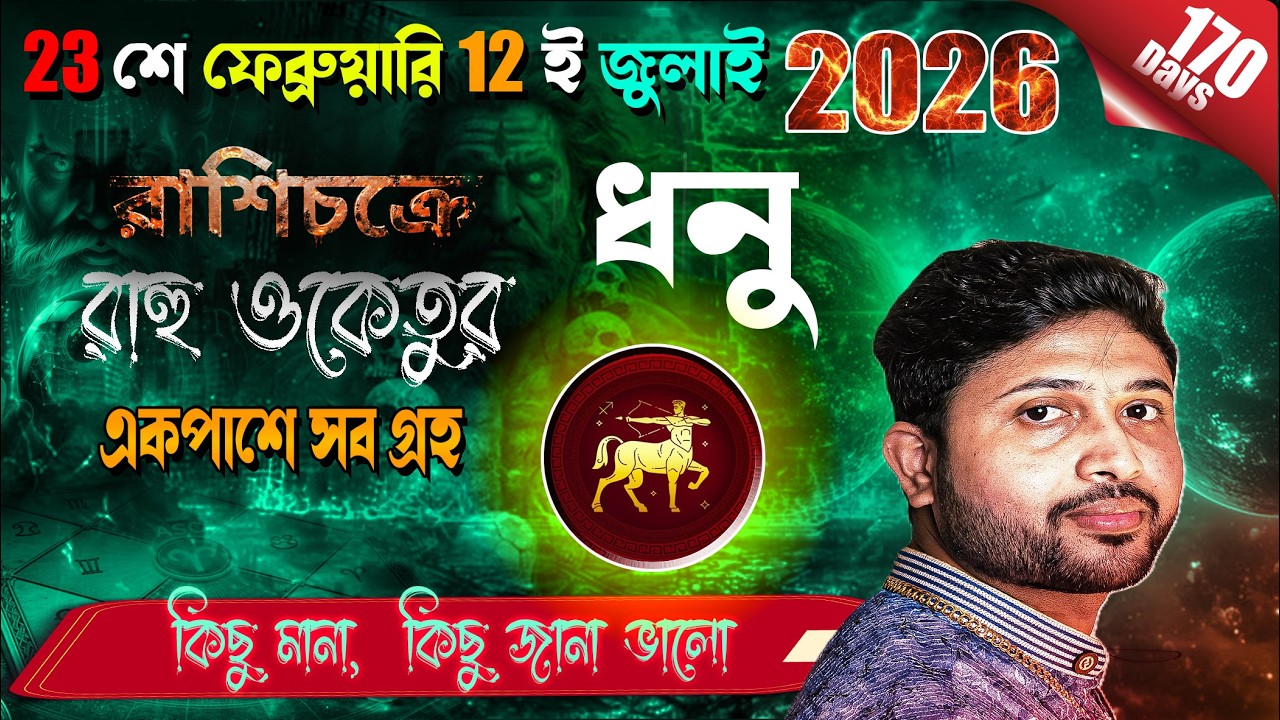 ধনু রাশি (Sagittarius)। ১৭০ দিন বিশেষ যোগের প্রভাব জানুন।