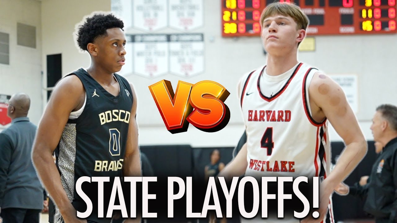 #1 Brandon McCoy vs McDonalds All American Nik K. Harvard Westlake vs St John Bosco