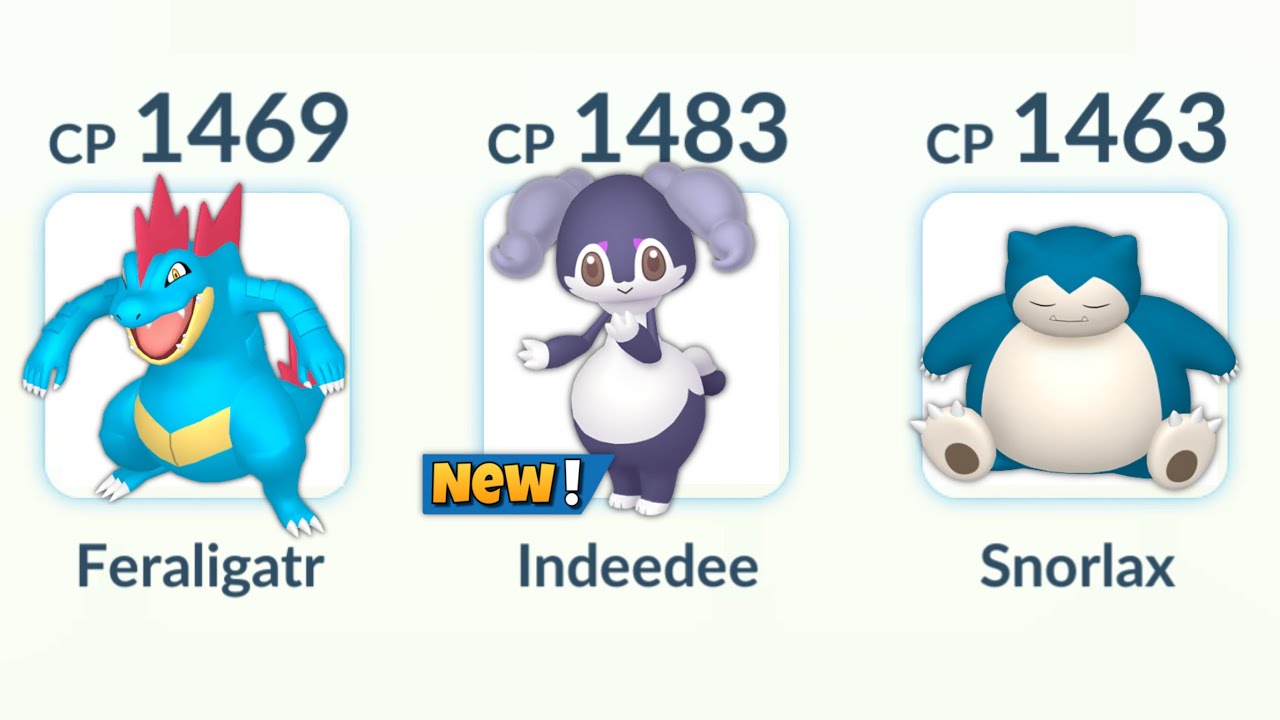 using *NEW* INDEEDEE in Pokemon GO Battle League.