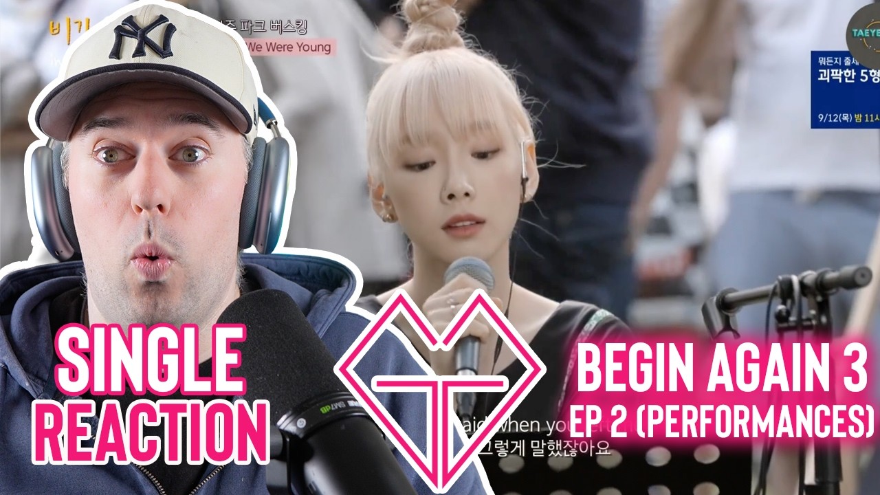 Taeyeon Reaction - Begin Again 3 Ep 2 ( Performances )