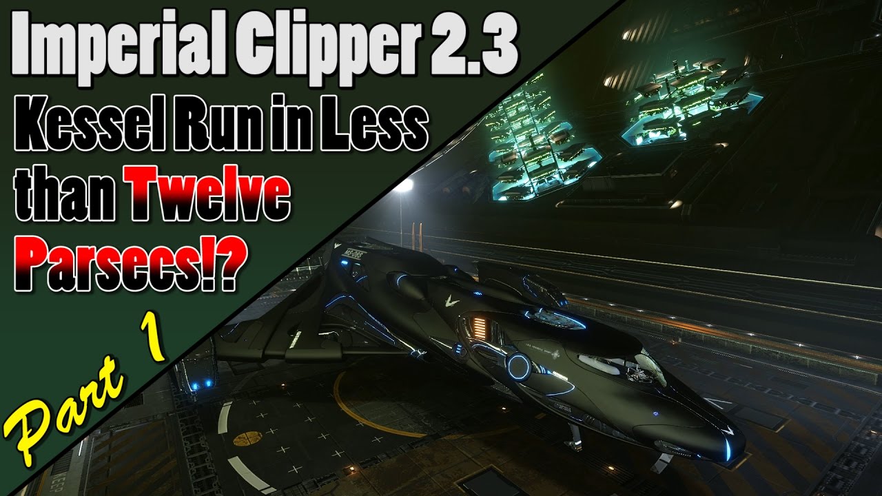 Elite Dangerous - Imperial Clipper Combat Build 2.3 - Bi-Weaves and Lasers? You Bet! - Part 1