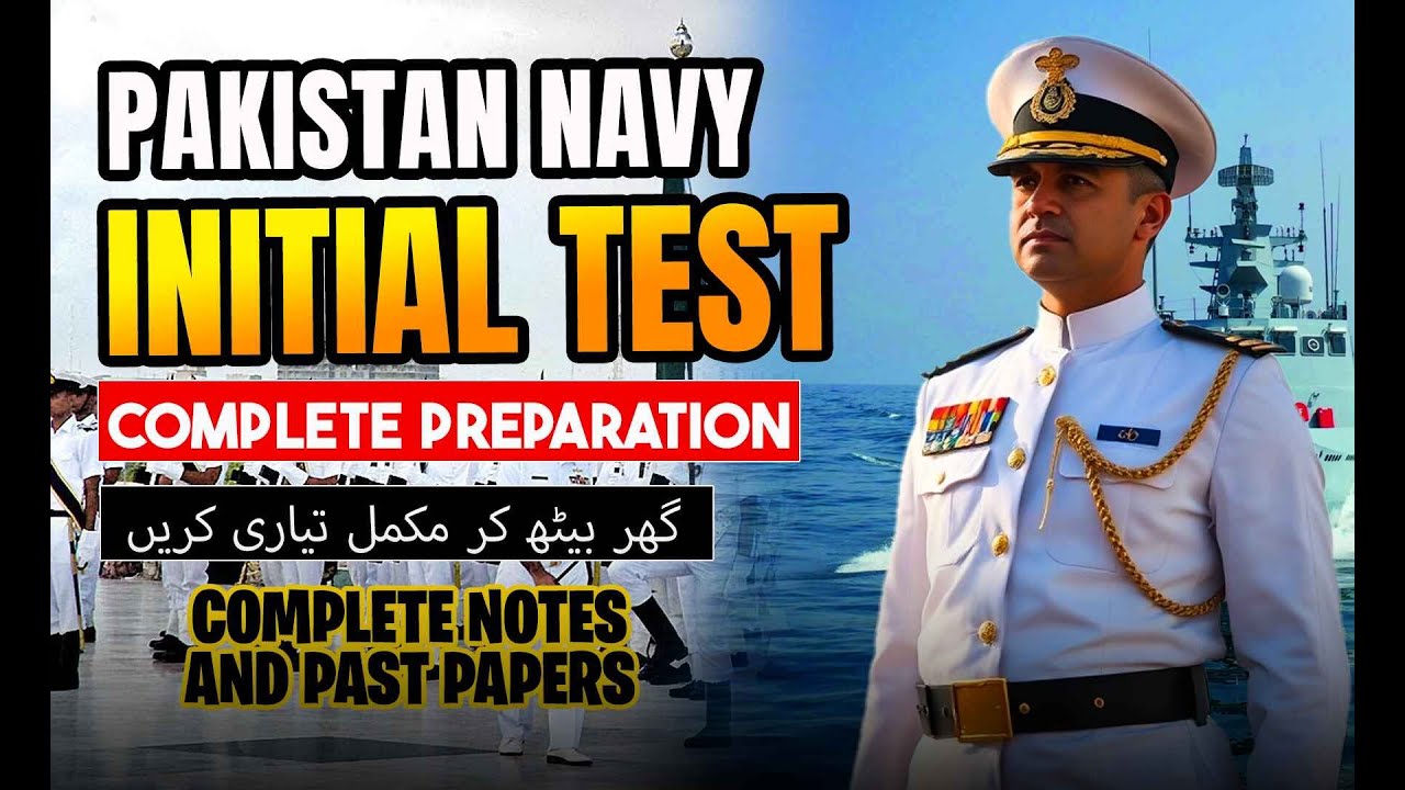 Pak Navy Pn Cadet Initial Test preparation | Pn cadet Most Important questions and Notes