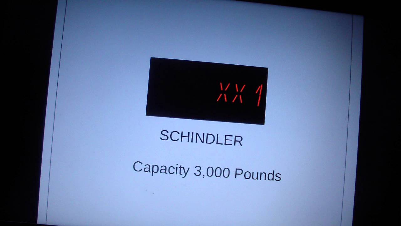 Animated: Schindler High Rise Elevators @ Hilton Hotel - Wesley Plaza Walkway - Sandy City
