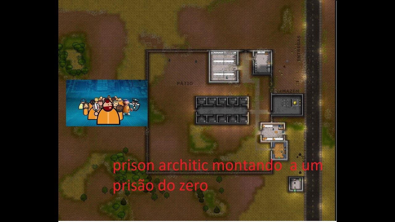 construindo nossa prisão em prison architec