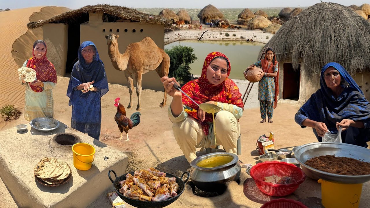 Ancient Village Life Pakistan | Village Women Morning Routine in Village | naseemjutt0