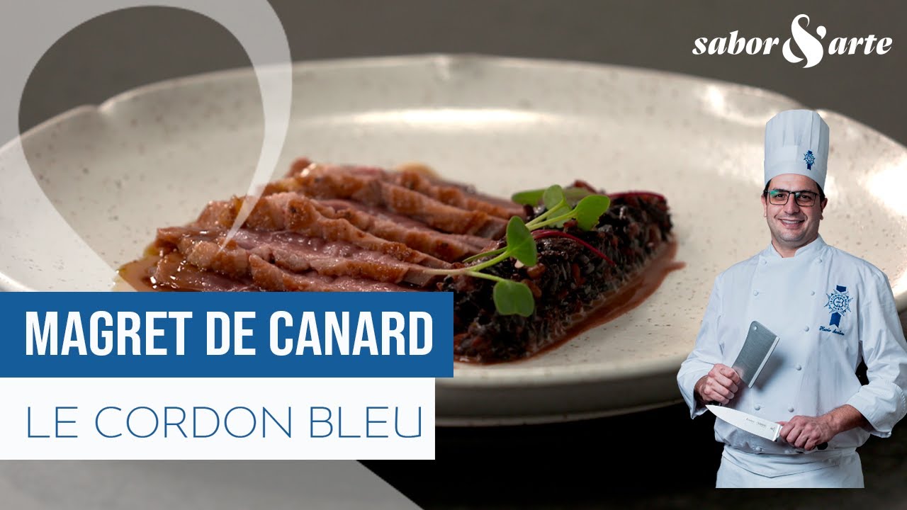 Magret de Canard com Molho ao Mel e Jerez | Le Cordon Bleu com Flávio Santoro
