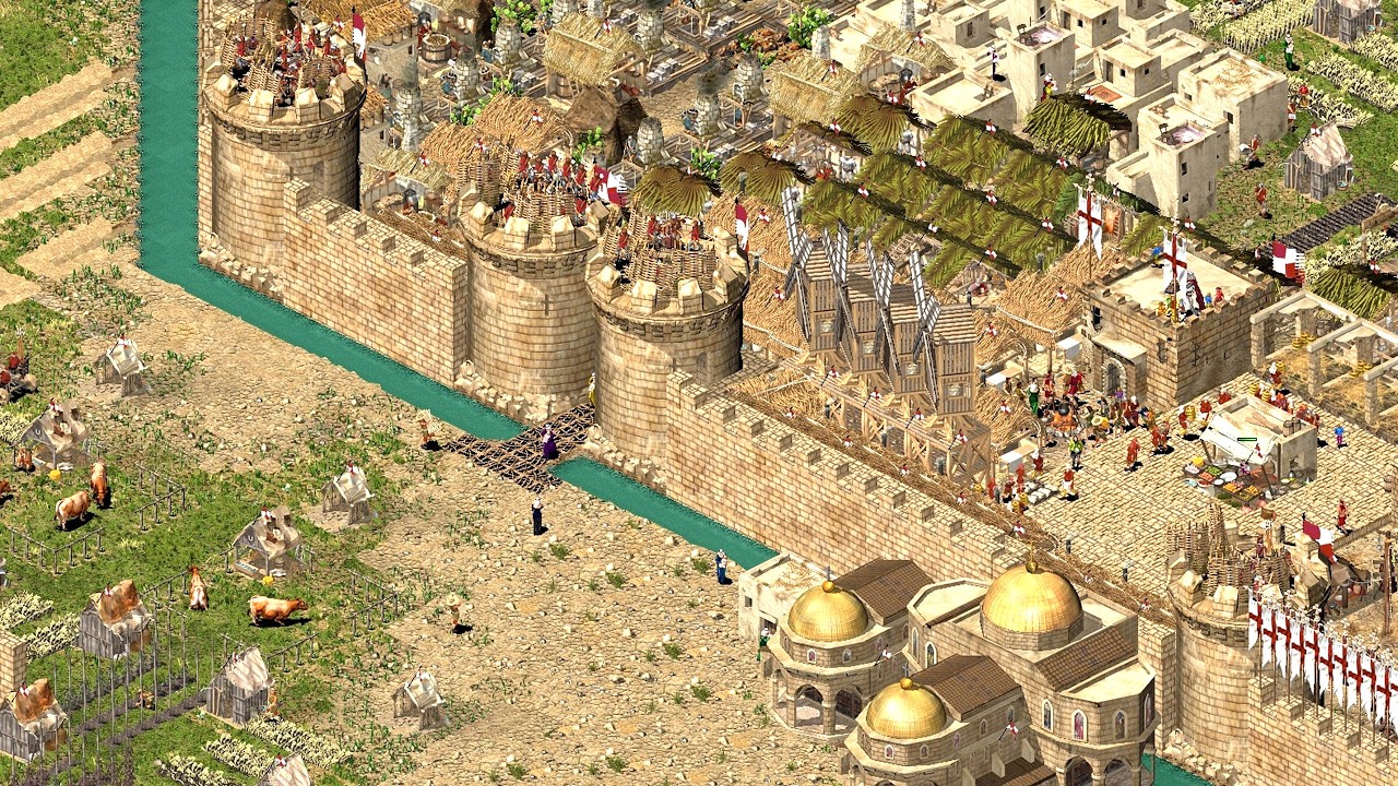 Stronghold Crusader HD - Gameplay (PC/UHD)
