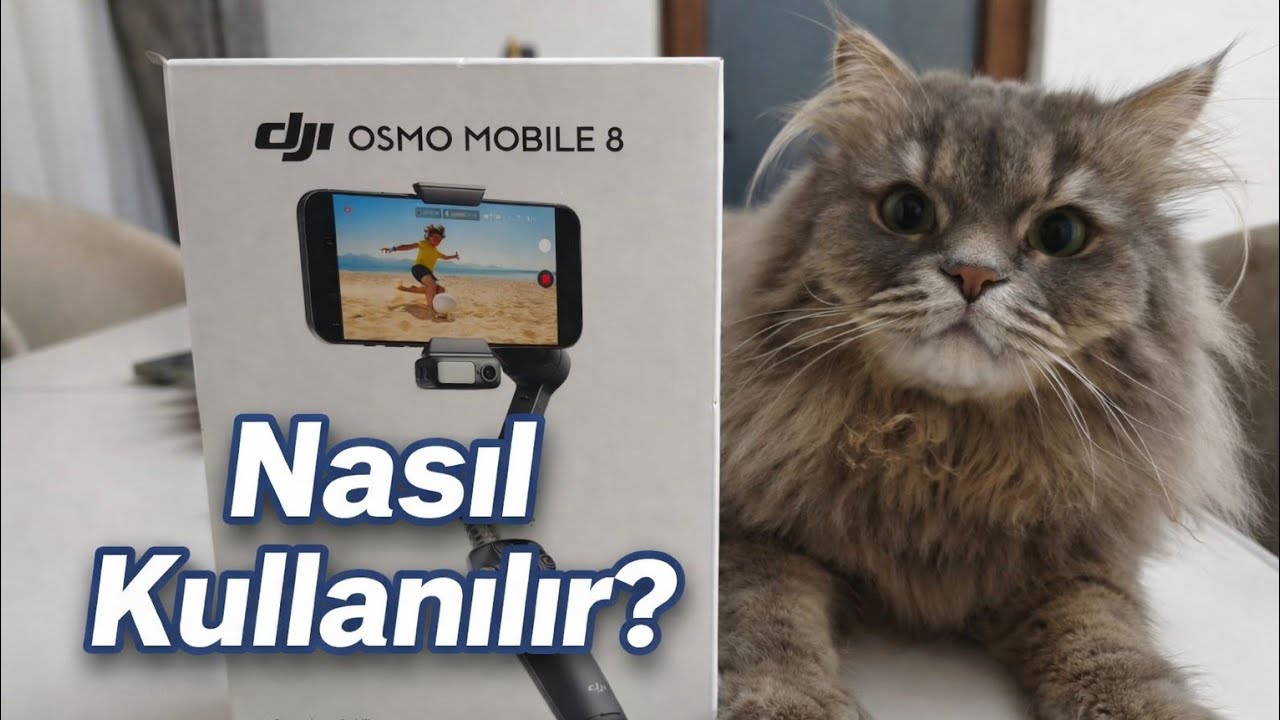 DJI Osmo Mobile 8 İlk Kez Kullananlar İçin Rehber Anlatım #dji #djidrone #djiosmomobil8 #osmopocket 
