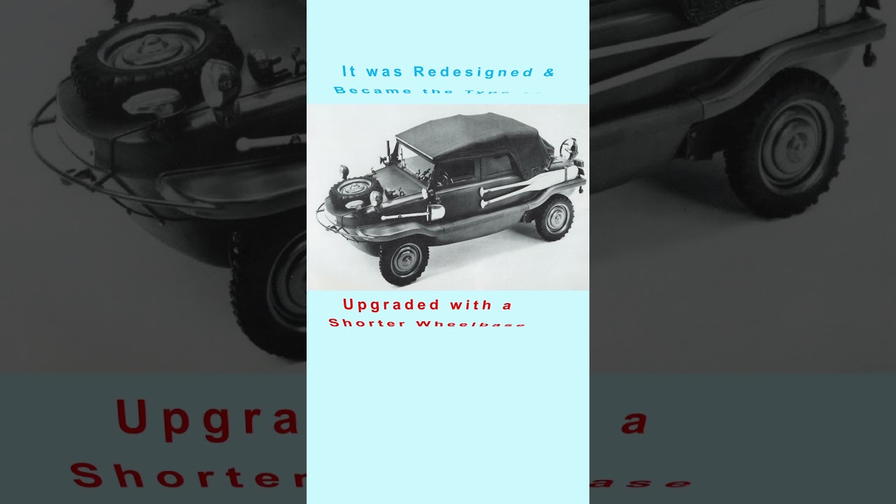 Discover the Schwimmwagen's Hidden Secrets 