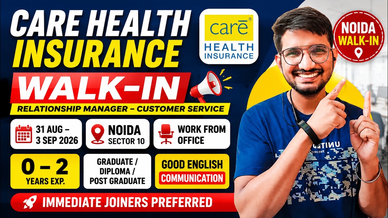 Noida Job Vacancy 2026 | Customer Service Jobs 2026 | Noida Job Vacancy Today 2026