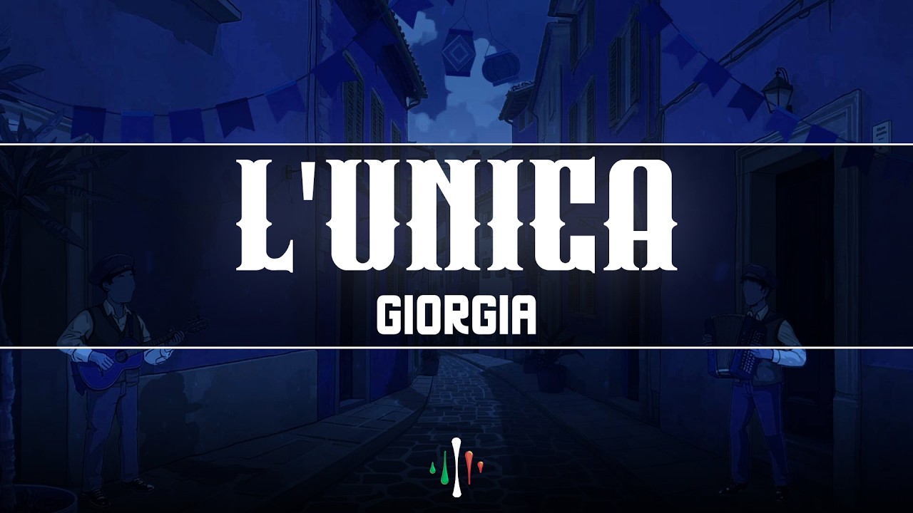 Giorgia - L'UNICA (Testo/Lyrics)