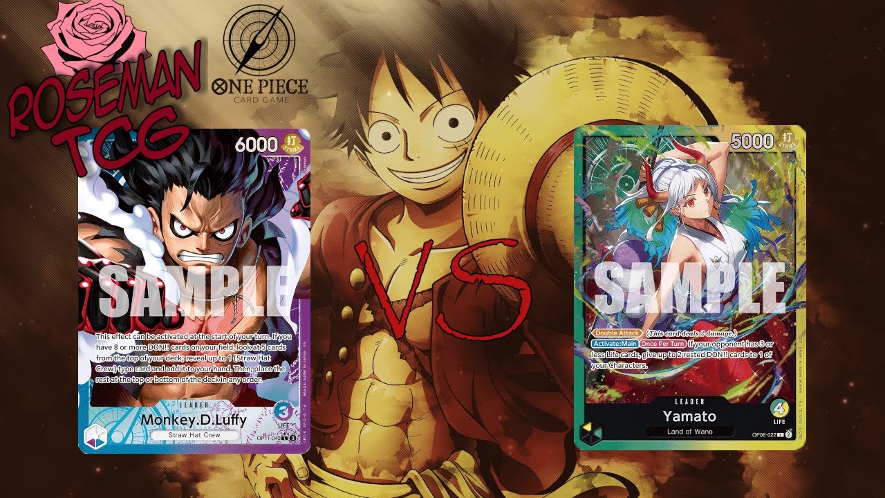 One Piece TCG U/P Luffy v OP06 Yamato - February 1st Final Round