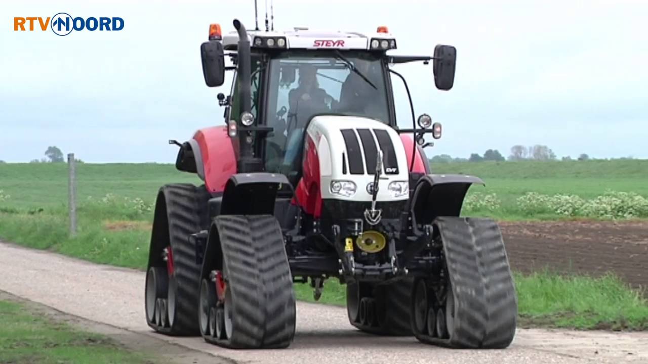 Zijn trekkers op rupsbanden de toekomst? - RTV Noord
