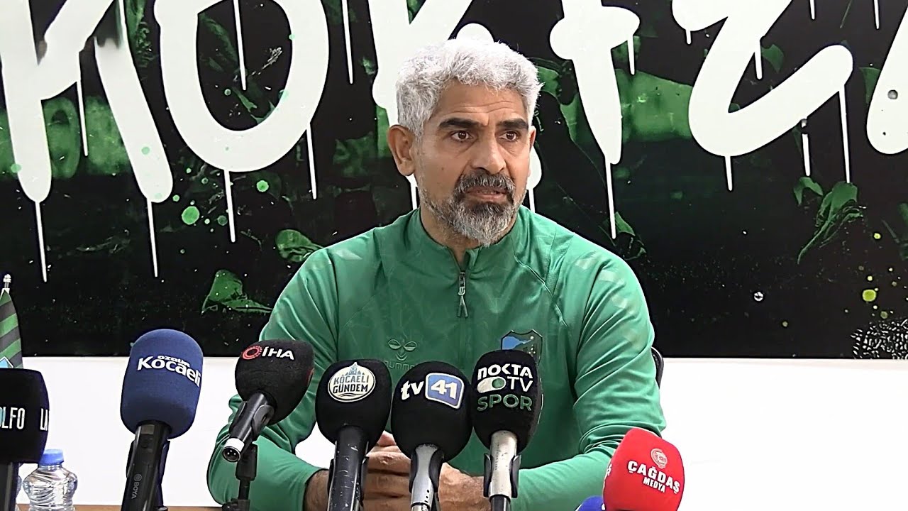 Kocaelispor Teknik Direktörü İsmet Taşdemir: Kendilerine kulüp bulmalarını ifade ettim