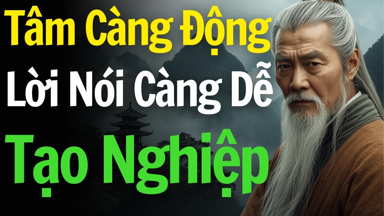 Tâm Càng Động, Lời Nói Càng Dễ Tạo Nghiệp - Tư Duy Audiobooks