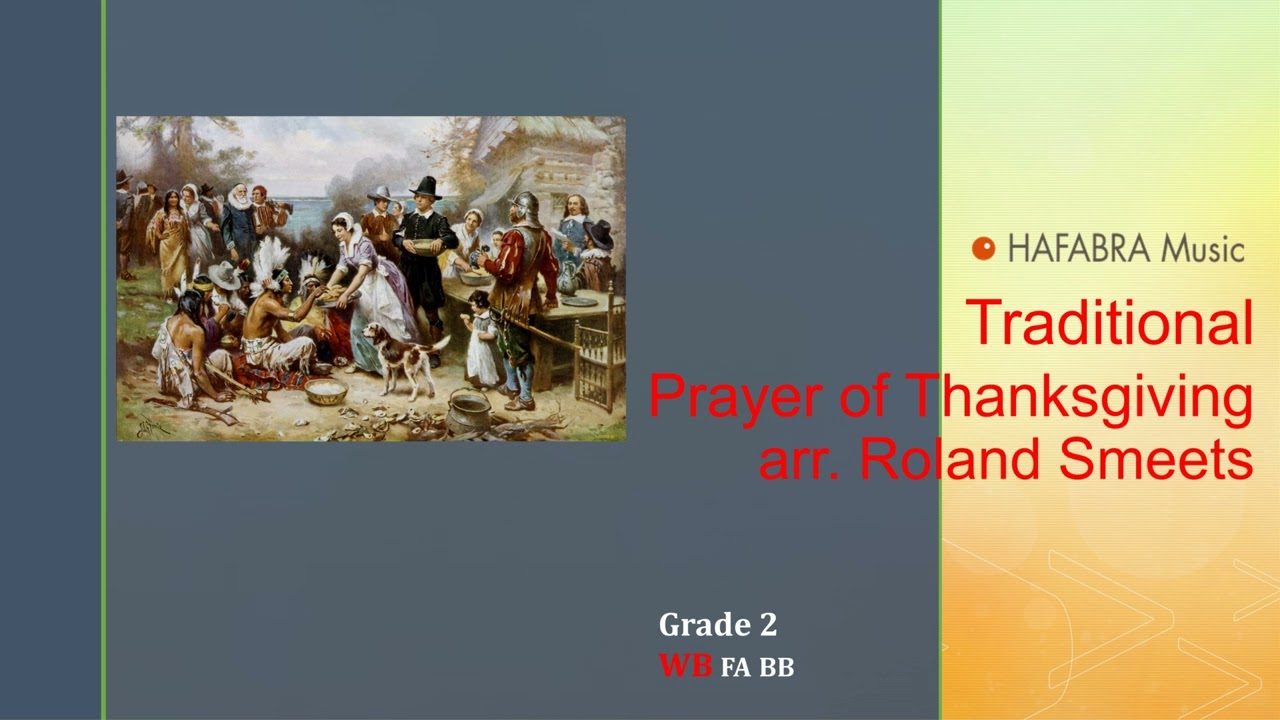 Prayer of Thanksgiving - arr. Roland Smeets