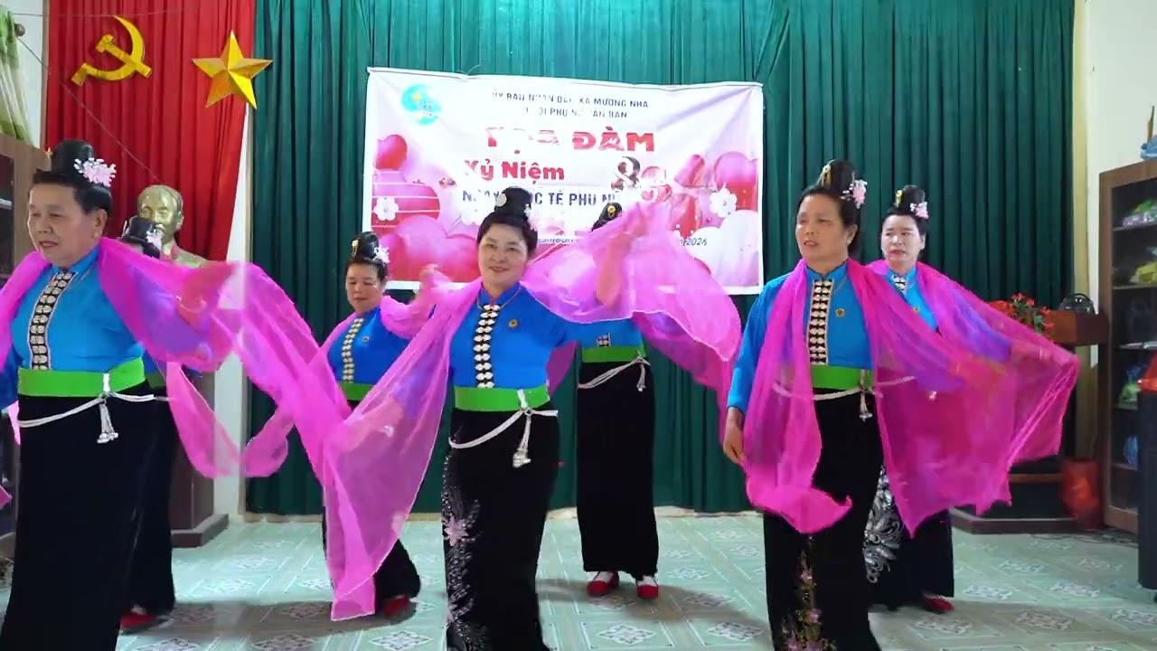 TIẾT MỤC MÚA CỦA ĐVN HỘI  NCT BẢN NA PHAY MỪNG KỶ NIỆM 8-3 NGÀY QUỐC TẾ PHỤ NỮ