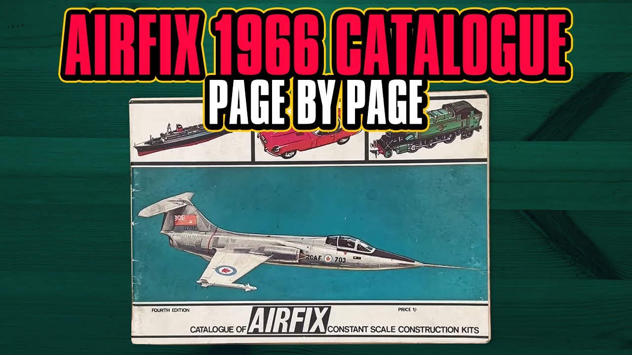 Airfix Catalogue 1966  Page by Page (Vintage Catalog) 4th Edition
