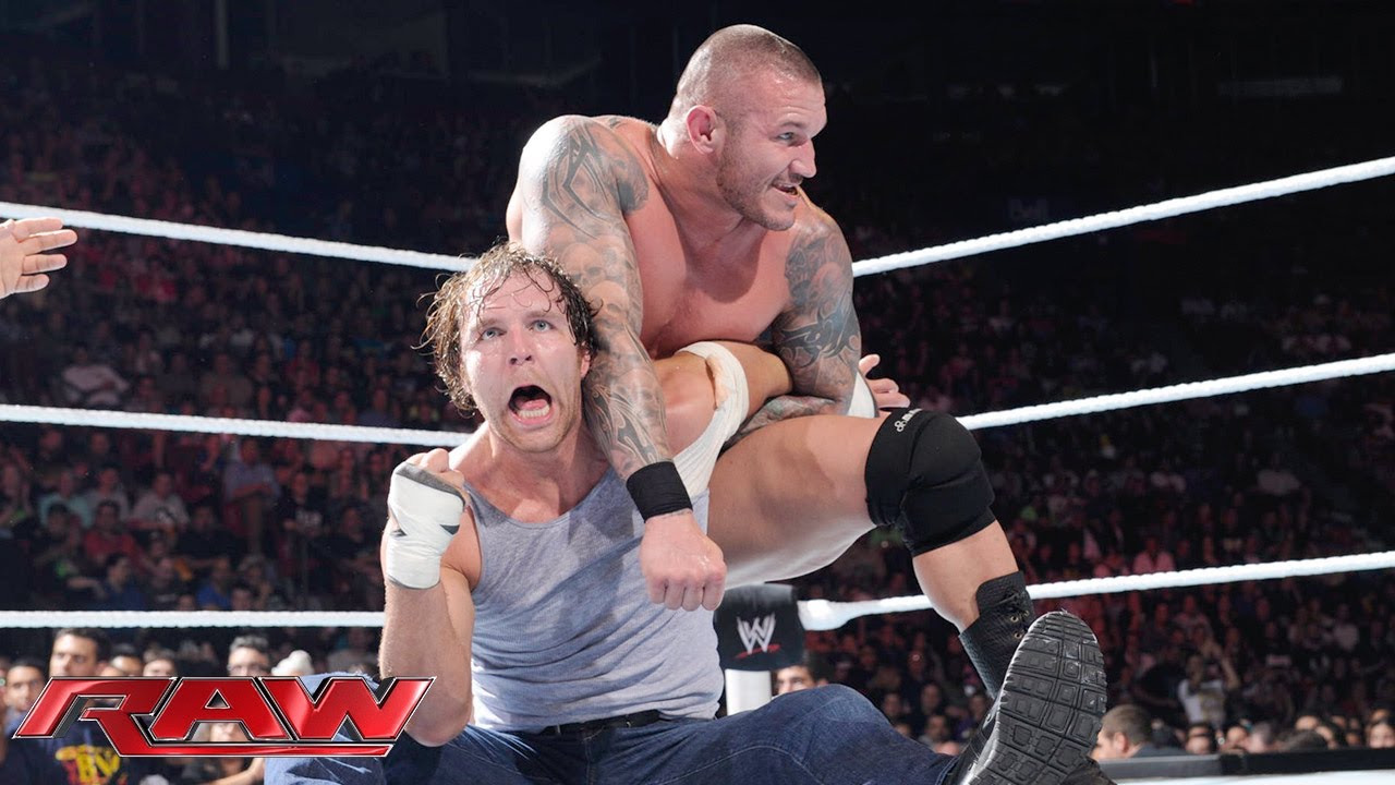 Дин Эмброуз против Рэнди Ортона: Raw, 7 июля 2014 г.