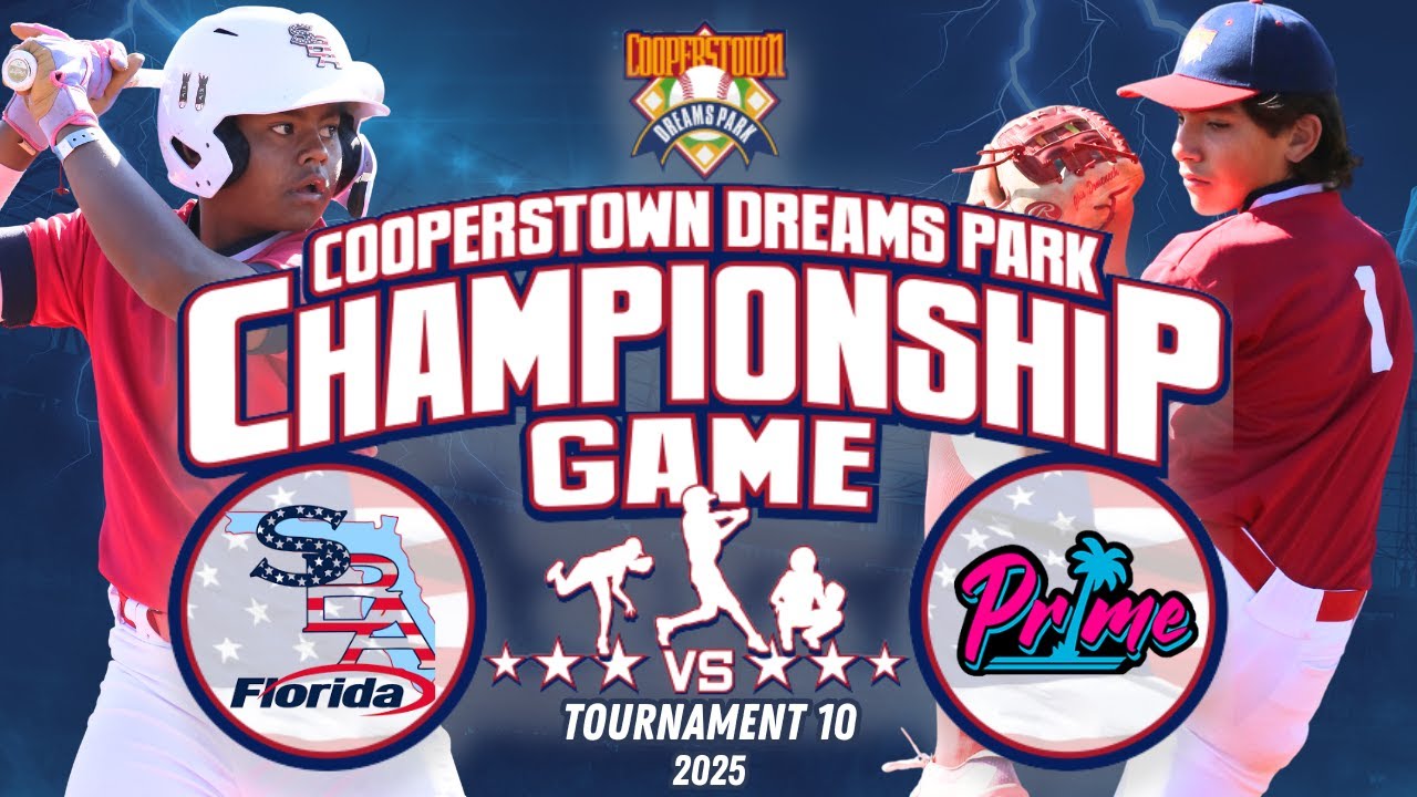 Cooperstown Dreams Park T10 Championship | Prime Baseball vs SBA Team X | Full Game