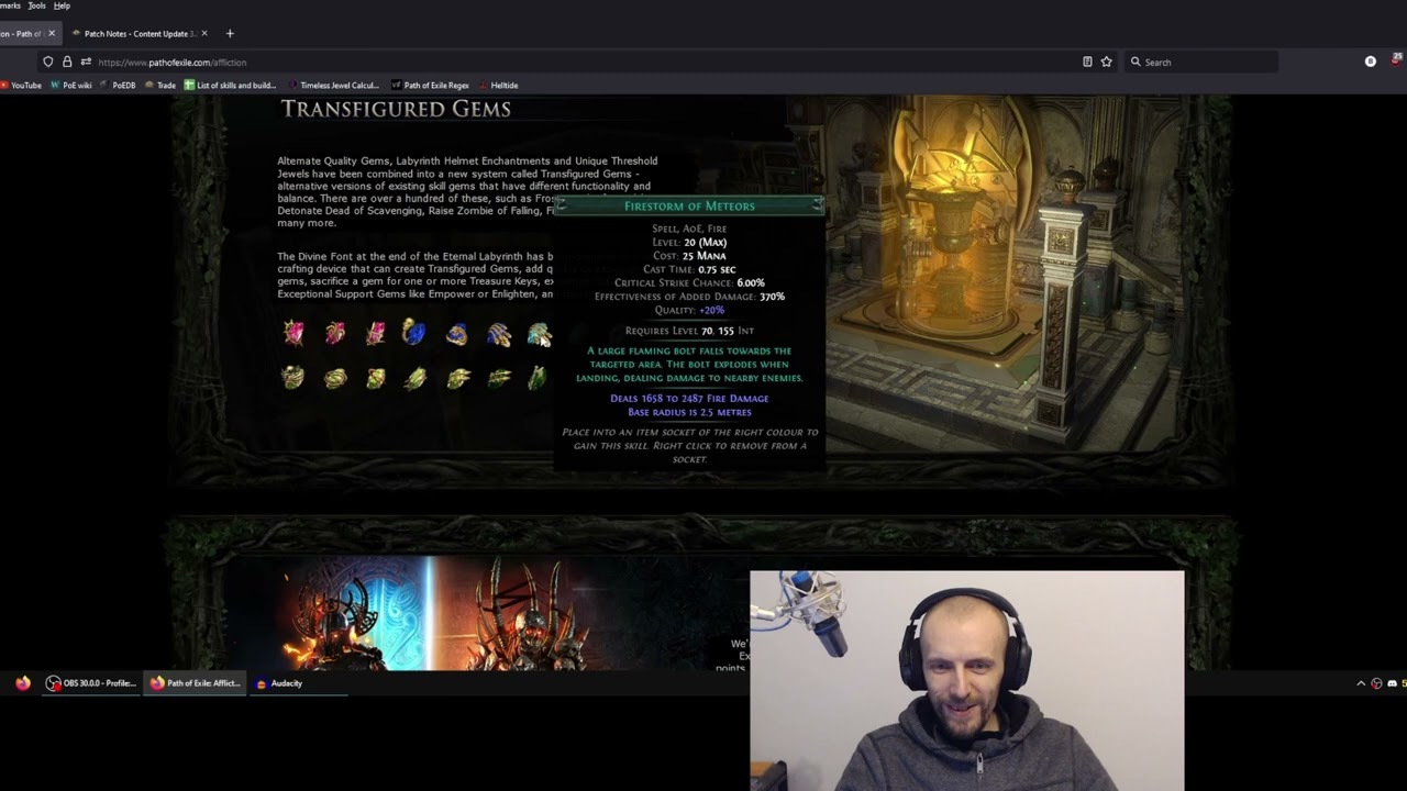 Affliction patch notes are overwhelming - Path of Exile