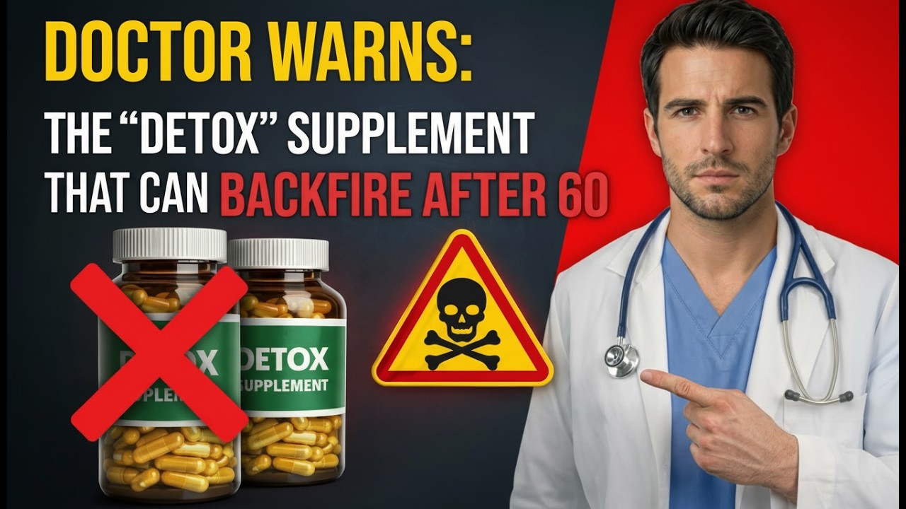 Doctor Warns: The “Detox” Supplement That Can Backfire After 60