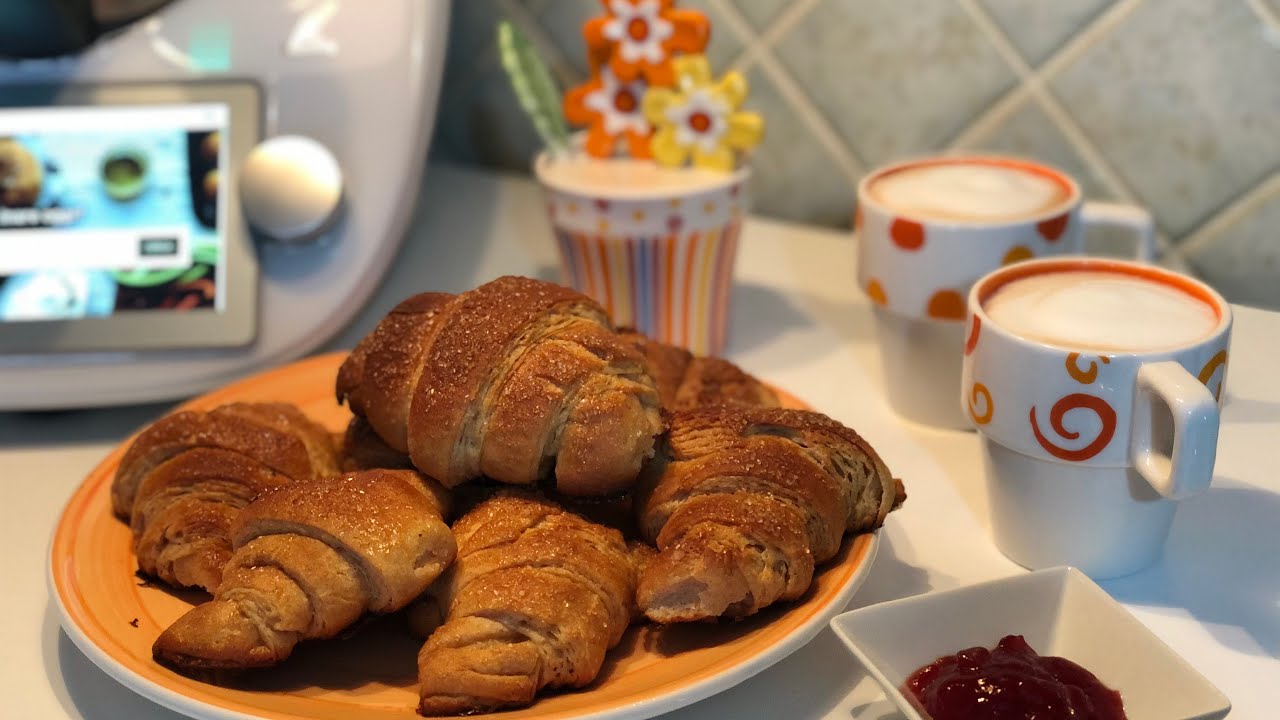 Cornetti integrali al miele, ricetta Bimby