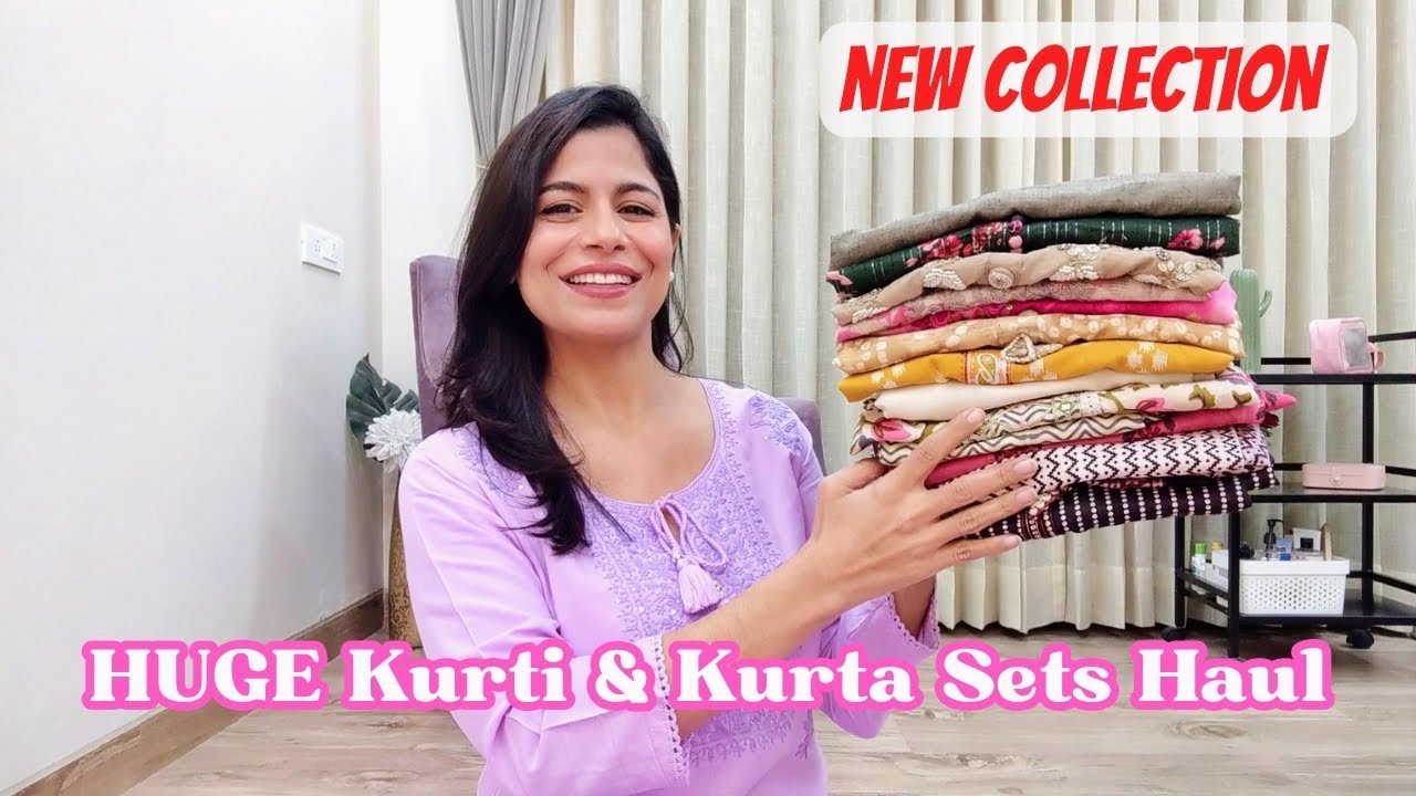 Huge Kurti & Kurta Sets Haul l February 2024 New Collection l Dream Simple