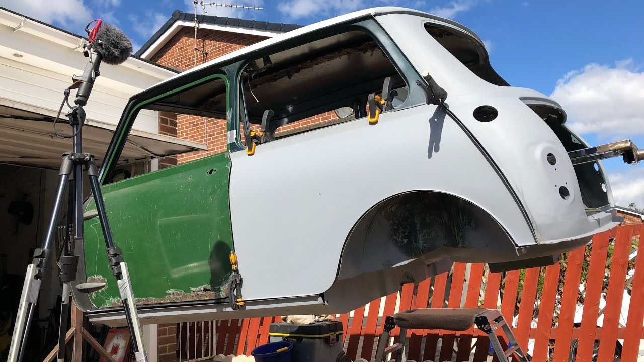 Classic Mini Mk1 Conversion - Replacing Classic Mini Rear Quarter Panel - Part 34