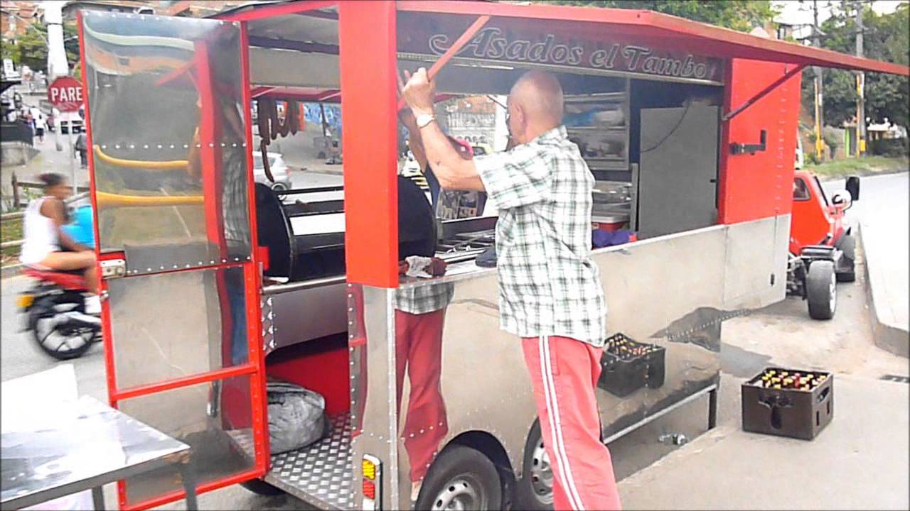 carro de comidas [ tracto mula mini ]