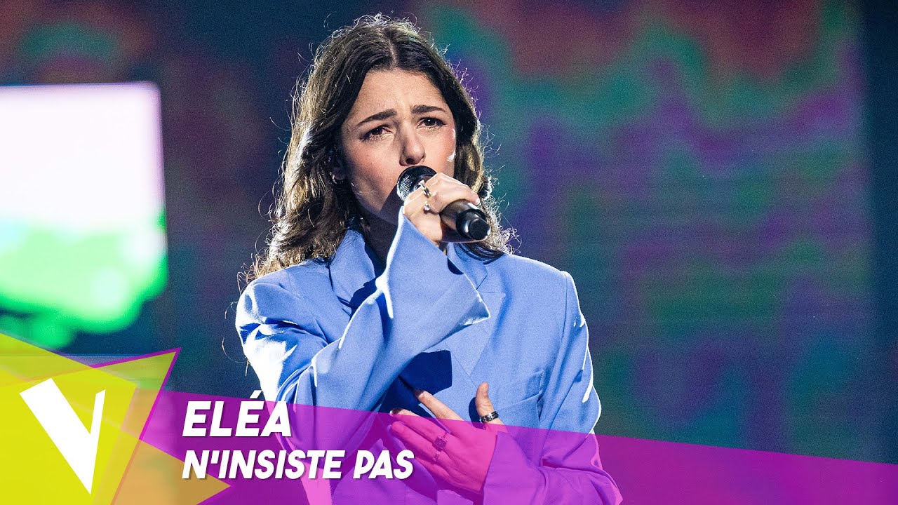 Camille Lellouche - 'N'insiste pas' ● Eléa | Live 2 | The Voice Belgique Saison 11