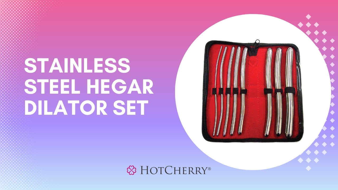 Stainless Steel Hegar Dilator Set