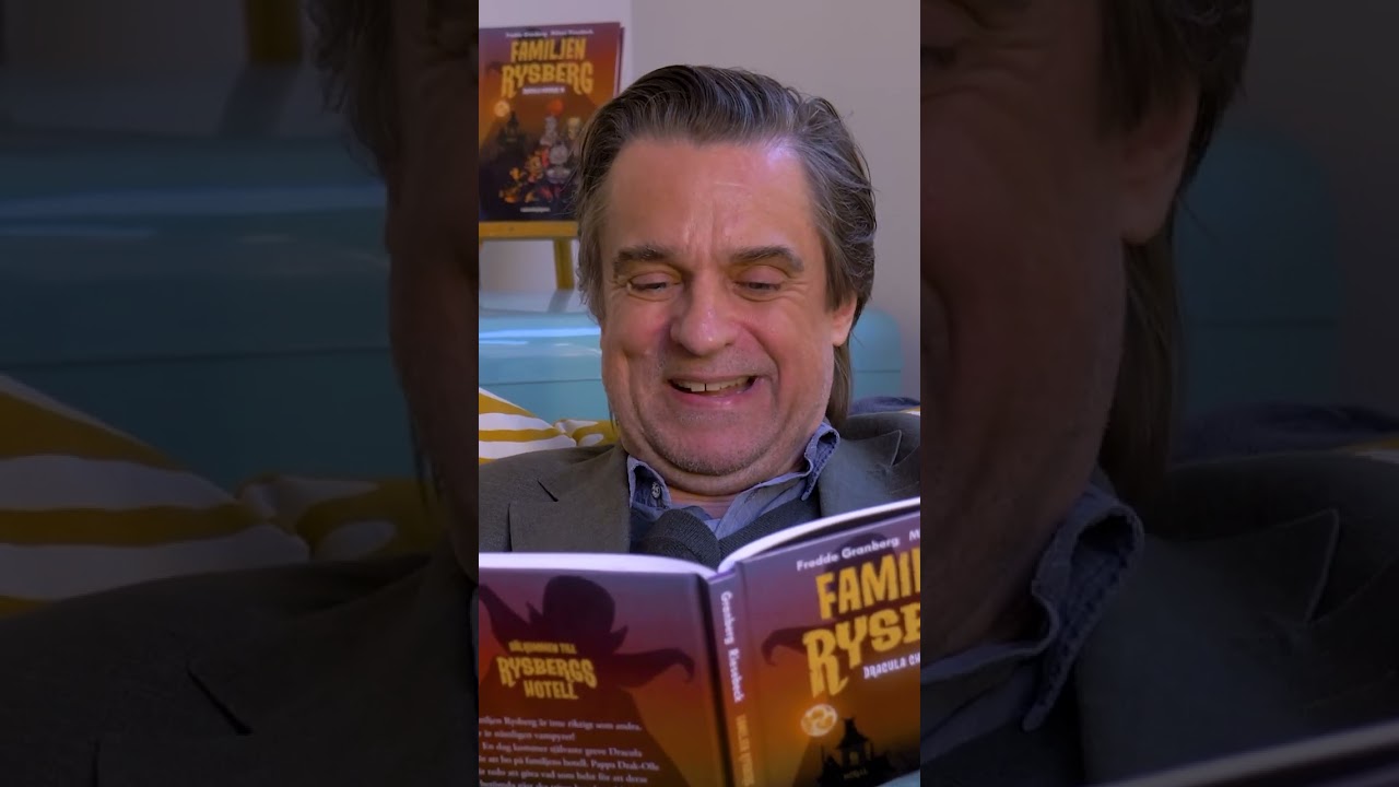 Fredde Granberg högläser Familjen Rysberg
