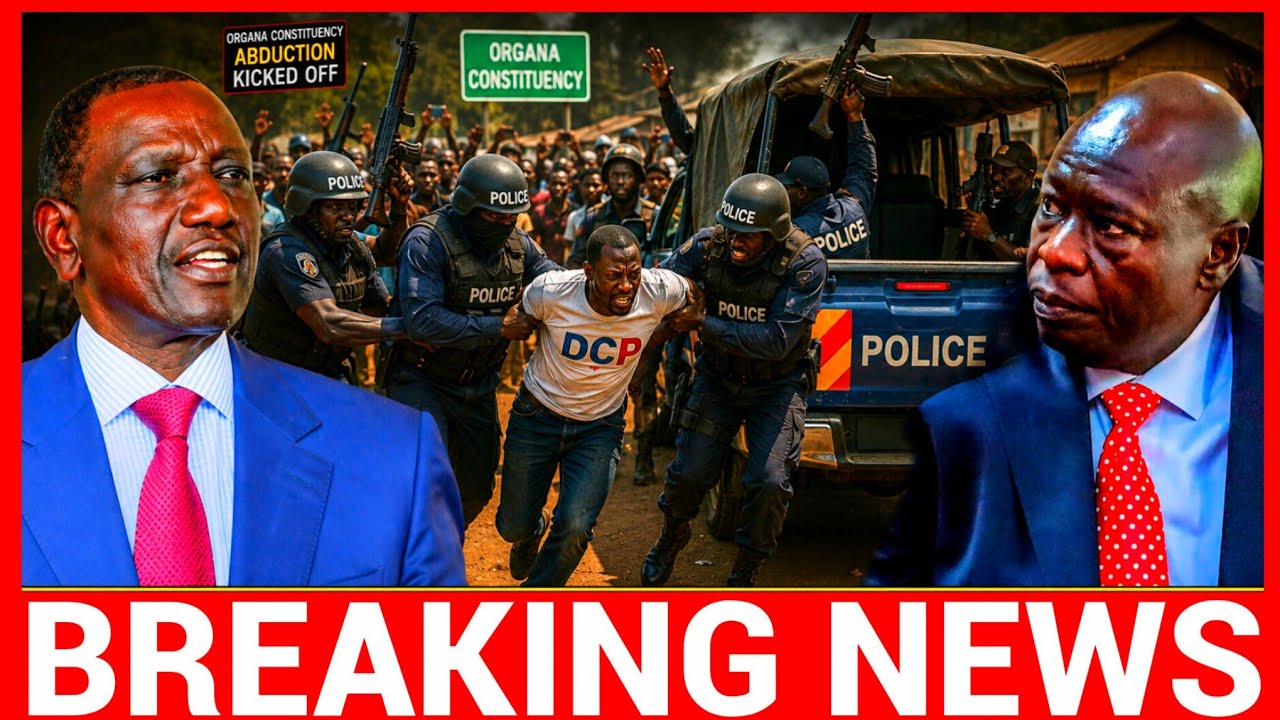  Ol kalou Polling Station on Fire as DCP Agent ABDUCTED- Chaos Erupts Won't Believe 