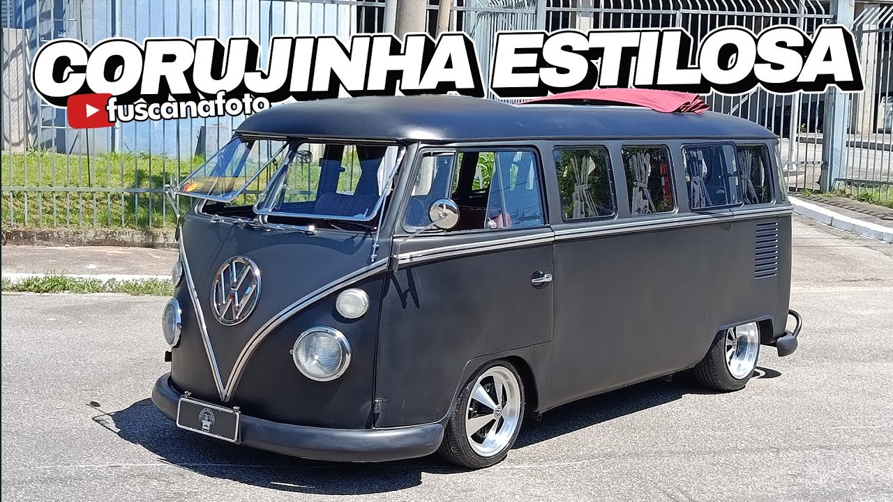 ROCK 'N' ROLL! KOMBI 1973 CUSTOMIZADA PARA ESBANJAR ESTILO E ATITUDE – Fusca na Foto