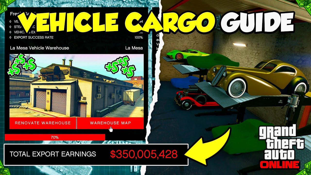 The ULTIMATE Solo Vehicle Cargo Warehouse Money Guide in GTA 5 Online! (EASY MILLIONS)